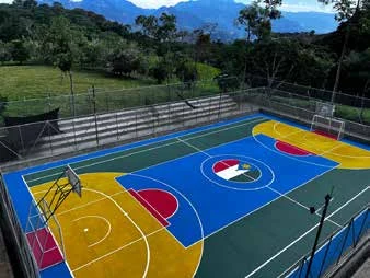 Placa polideportiva, Tarso, Antioquia